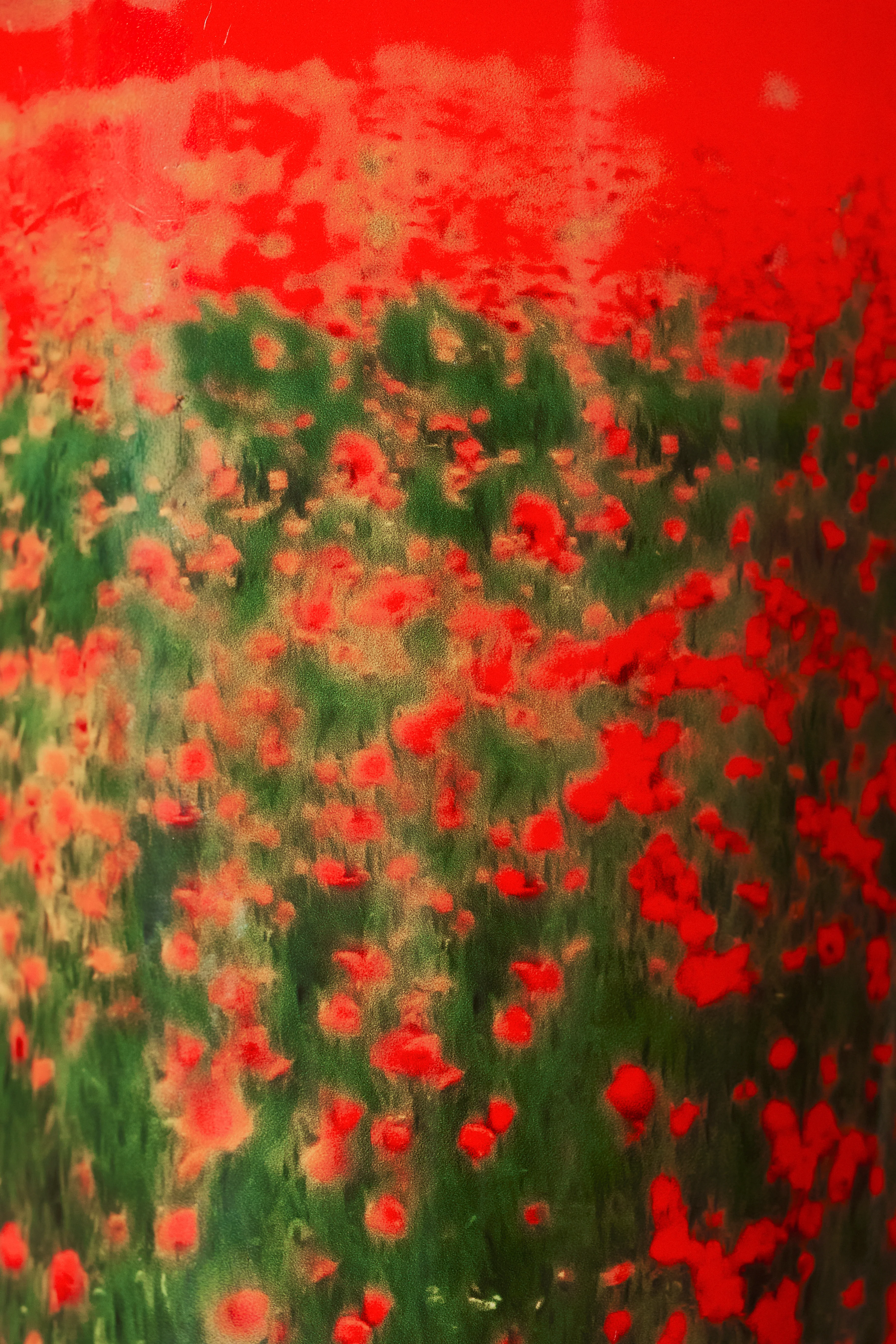 SCENTED CANDLE ARTY FLOWERS POPPIES - Image 3