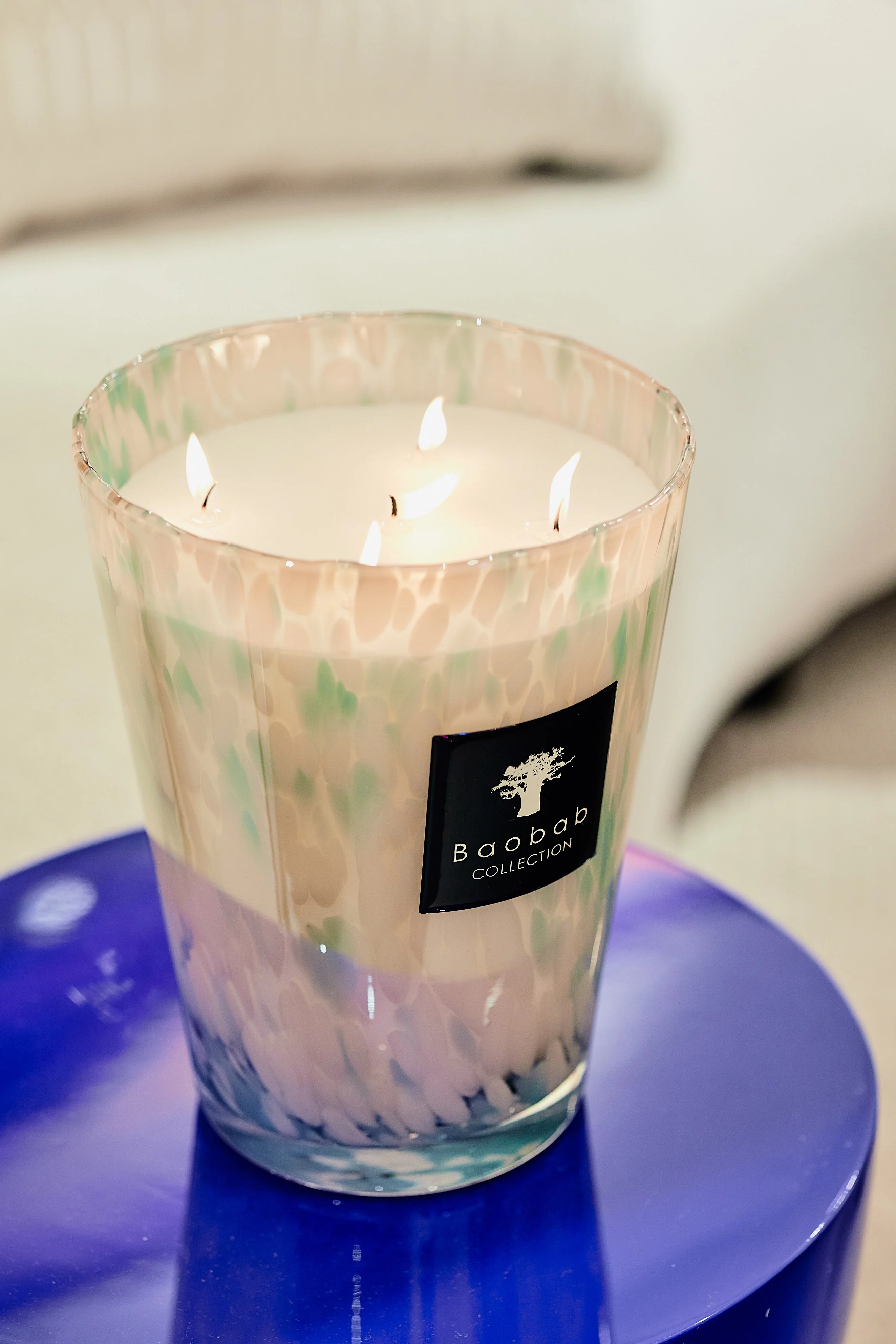 SCENTED CANDLE PEARLS SAPPHIRE - Image 5