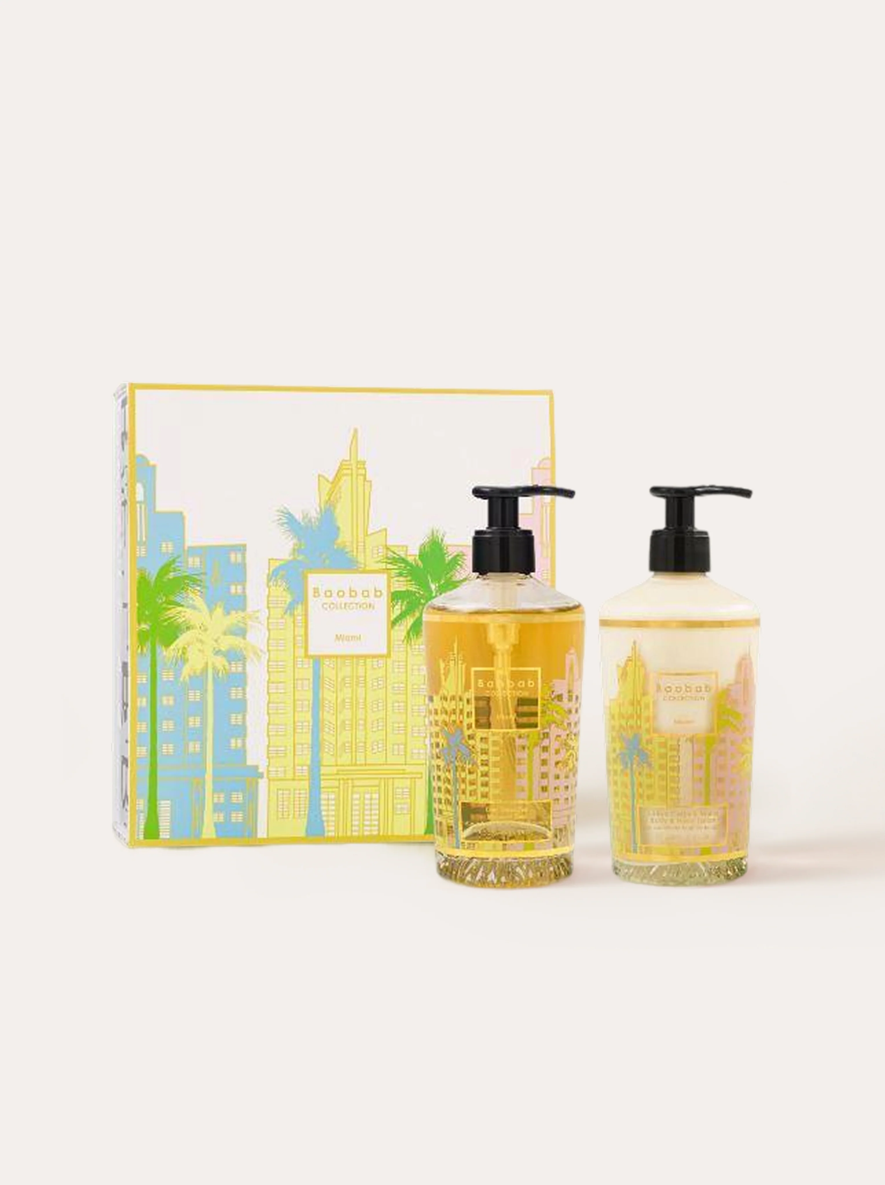 GIFT BOX MIAMI BODY & HAND LOTION AND HAND WASH GEL